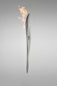 2010 Winter Olympics: A Green, Fuel-Efficient Olympic Torch Image